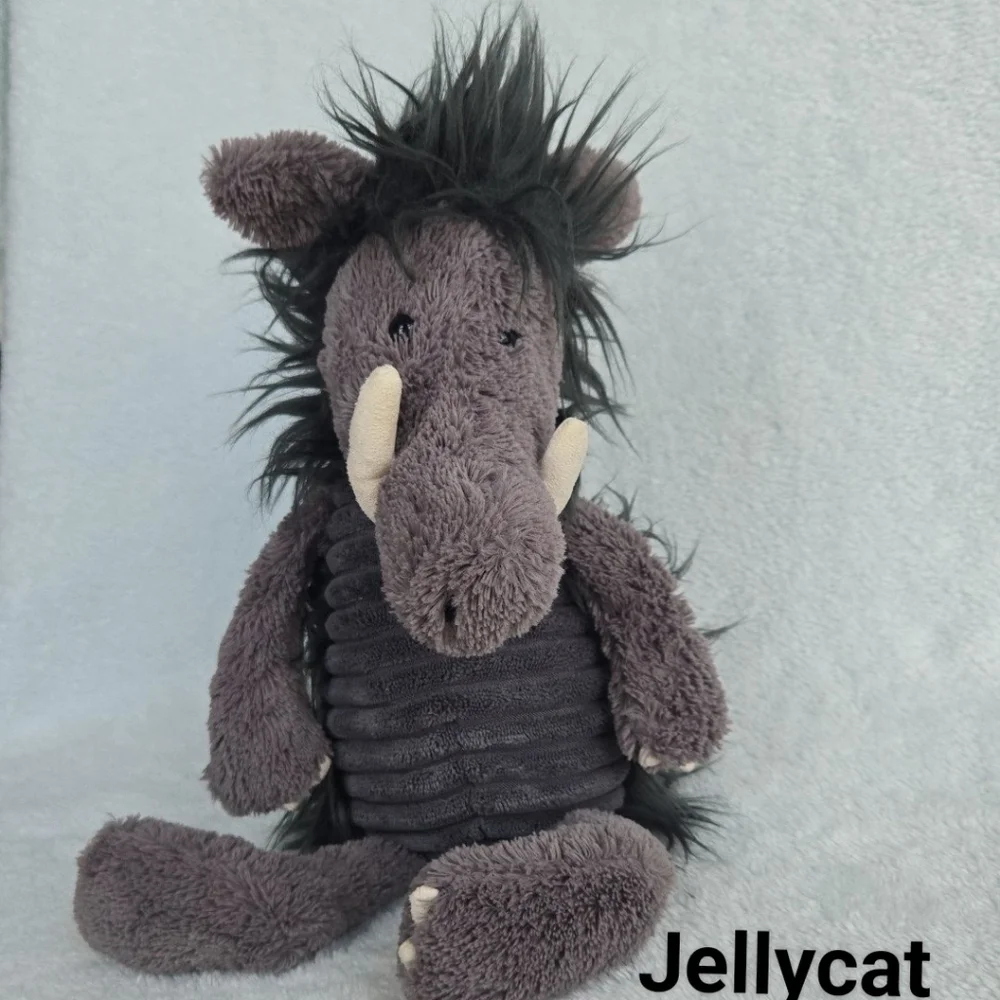 Jellycat Snaggle Baggle Walter Warthog * Retired Plush